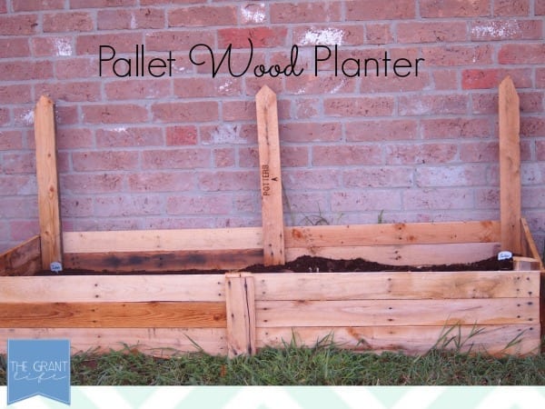 Wood Pallet Planter