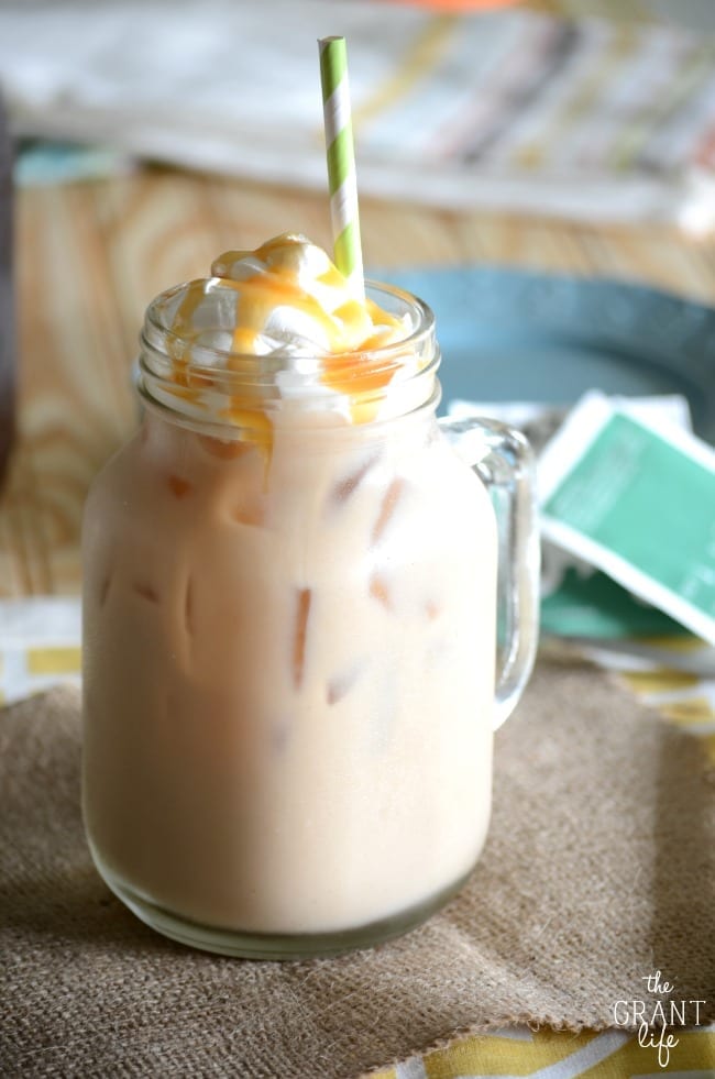 Image result for iced vanilla latte