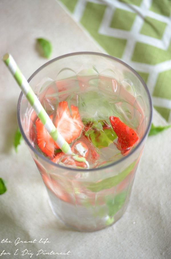 Easy infused water recipe
