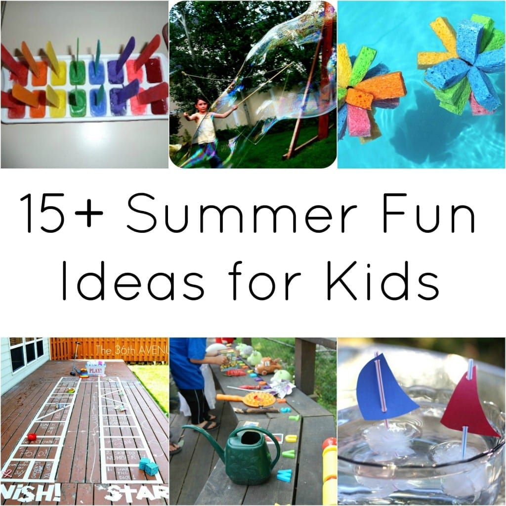 15 plus summer fun ideas for kids via anightowlblog.com