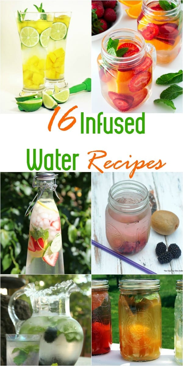 16 Infused water recipes to try