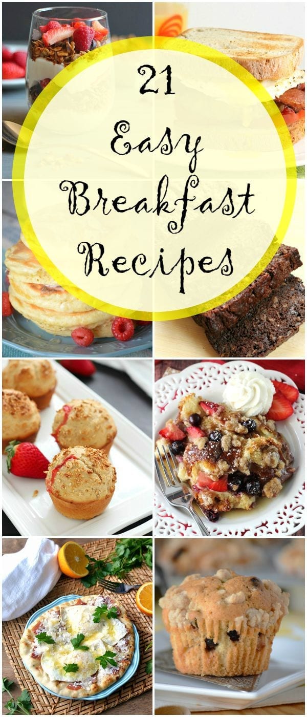 21 easy breakfast recipes to try