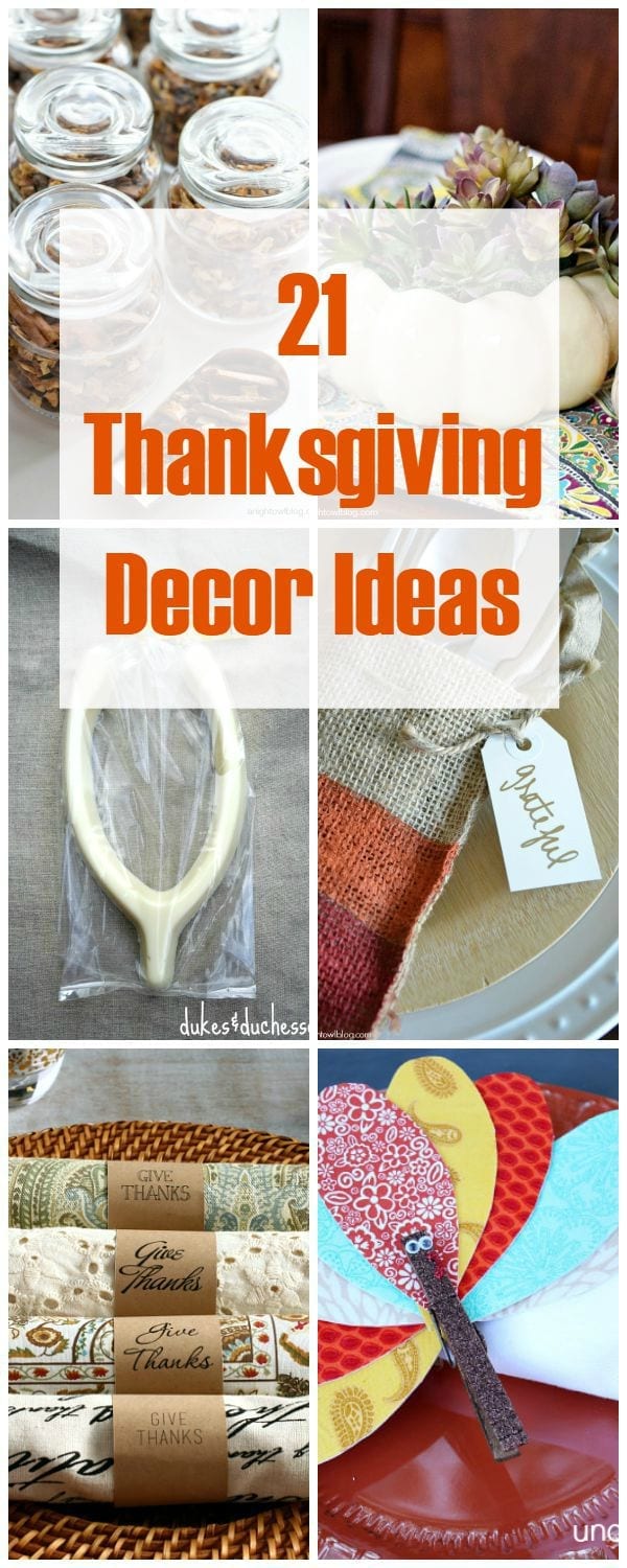21 Thanksgiving decor ideas