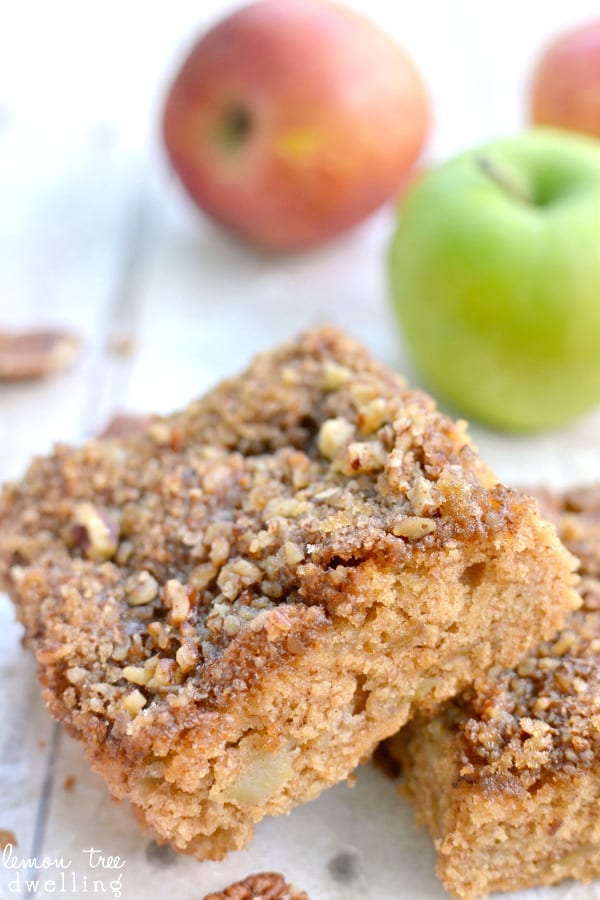 Apple Snack Cake - because you need a snack cake after a long day! 